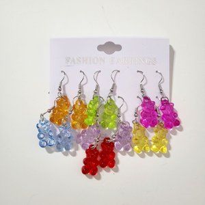 Women's Fashion Jewelry Gummy Bears‎ Dangling 1 Set of Earrings